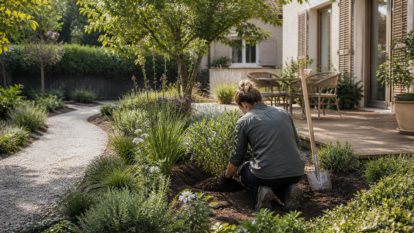 Aménagement d’un jardin de maison